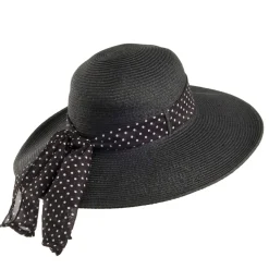 Hot Chapeau Été Beachside noir SUR LA TÊTE Femme Petite Tailles|Chapeaux Été