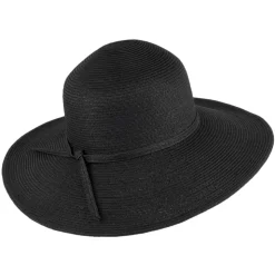 New Chapeau Été Brighton noir SUR LA TETE Femme Chapeaux Été|Chapeaux De Paille