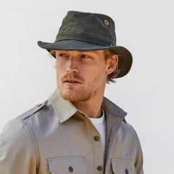 Online Chapeau Été en Chanvre TH5 olive Femme Chapeaux Été|Chapeaux Anti Uv