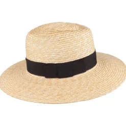 Flash Sale Chapeau Été en Paille Joanna naturel Femme Chapeaux Fedora|Chapeaux Été