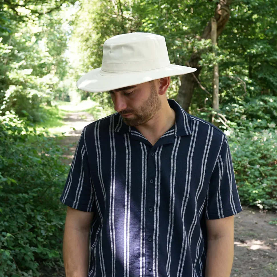 Fashion Chapeau Été en Toile de Coton Pliable ivoire JAXON & JAMES Homme Chapeaux Été