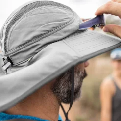 Best Sale Chapeau Été Hydrofuge Ultra Adventure gris clair Femme Chapeaux Été|Chapeaux De Pluie