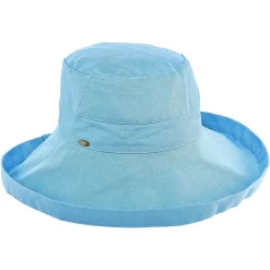 Hot Chapeau Été Pliable Bari bleu moyen Femme Chapeaux Été|Chapeaux Femme