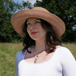 Sale Chapeau Été Pliable Traveller multicolore SUR LA TÊTE Femme Chapeaux Été|Chapeaux De Paille