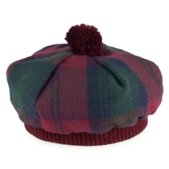 Store Chapeau Tam O'Shanter en Laine d'Agneau Lindsay Homme Bérets