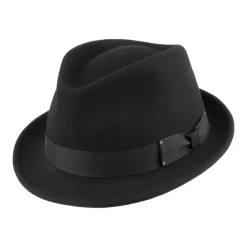 Hot Chapeau Trilby Déformable Wynn noir Femme/Homme Chapeaux Trilby|Chapeaux Fedora