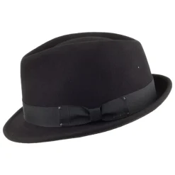 Hot Chapeau Trilby Déformable Wynn noir Femme/Homme Chapeaux Trilby|Chapeaux Fedora