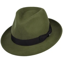Discount Chapeau Trilby en Laine Feutrée Maglor forêt Femme/Homme Chapeaux Trilby|Chapeaux Fedora