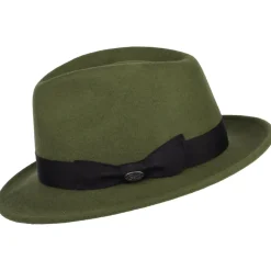 Discount Chapeau Trilby en Laine Feutrée Maglor forêt Femme/Homme Chapeaux Trilby|Chapeaux Fedora