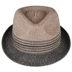 Best Chapeau Trilby en Paille Toyo Hooper anthracite Femme/Homme Chapeaux Trilby|Chapeaux Fedora