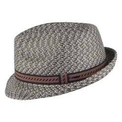 Store Chapeau Trilby Mannes mélange de marrons Femme/Homme Chapeaux Trilby|Chapeaux Fedora