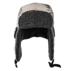 Clearance Chapka à Motif Aztèque Shauna panaché de gris Femme Chapeaux Hiver|Chapeaux Femme