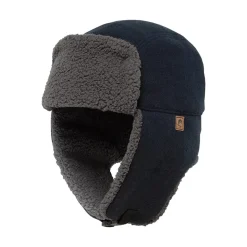 Sale Chapka Recyclée Bluster bleu marine foncé Femme Chapeaux Hiver|Chapeaux Anti Uv