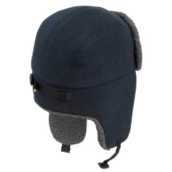 Sale Chapka Recyclée Bluster bleu marine foncé Femme Chapeaux Hiver|Chapeaux Anti Uv