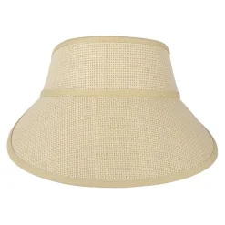 Discount Visière Été en Paille Toyo Newport naturel Femme Chapeaux Été|Chapeaux De Paille